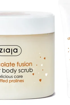 Ziaja Vartalonhoito<suklaa vartalokuorinta 300ml + käsivoide 50ml