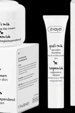 Ziaja Kasvojenhoito<Vuohenmaito päivävoide + silmänympärysvoide 50+15ml