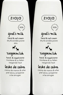 Ziaja Käsienhoito<vuohenmaito silottava käsivoide tupla 80+80ml