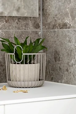 Zone Denmark Korit Ja Rasiat<Inu sisustuskori 20x20cm taupe