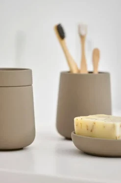 Zone Denmark Muut Kylpyhuonetarvikkeet<Nova One kannellinen purkki 290ml taupe